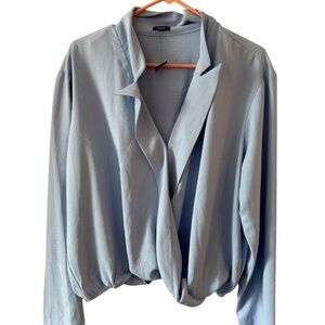 Express  Light Blue Women's Top size XL